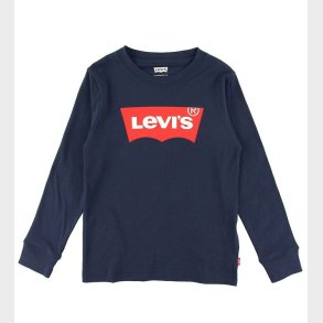 Levis Bluse - Batwing - Dress Blues m. Logo