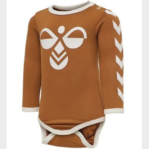 Hummel Body l/ - HmlFlipper - Orange m. Logo