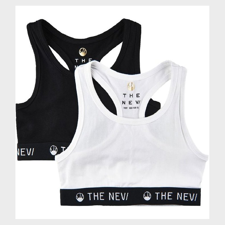 The New Toppe - 2-pak - Sort/Hvid