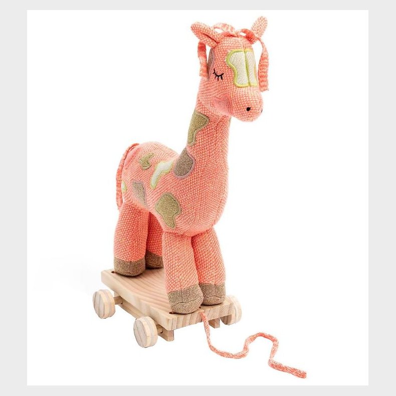 Smallstuff Tr�kdyr - Giraf - Pink
