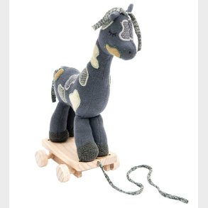 Smallstuff Trkdyr - Giraf - 40 cm - Navy