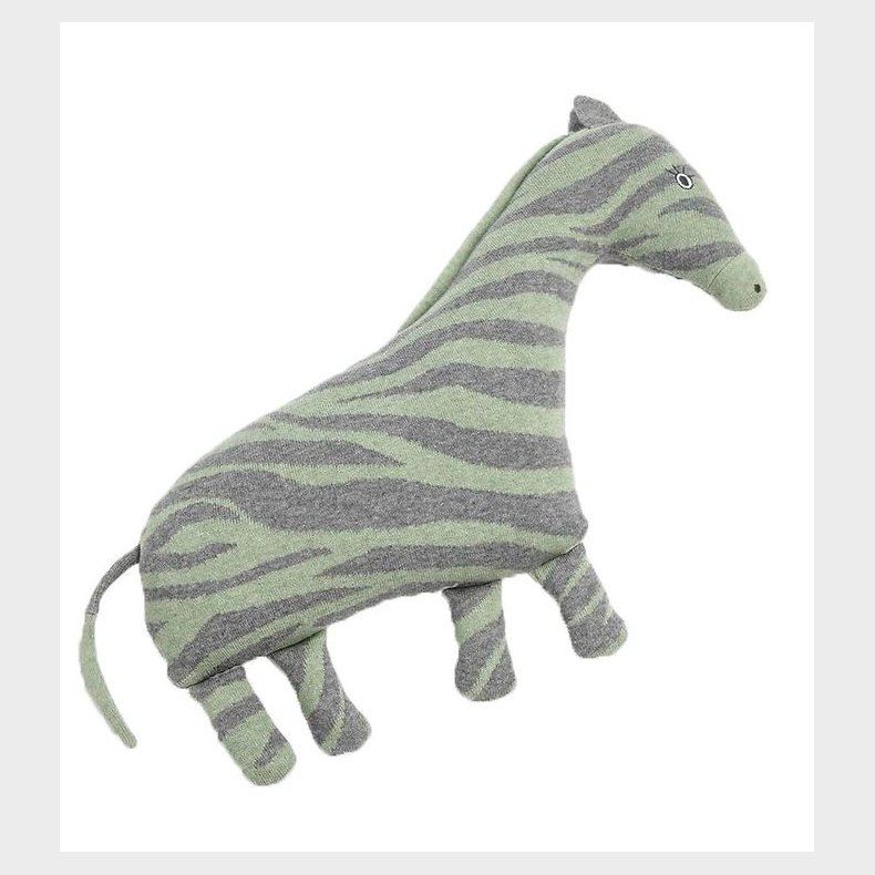 Smallstuff Bamse - 40 cm - Zebra - Gr�/Gr�n