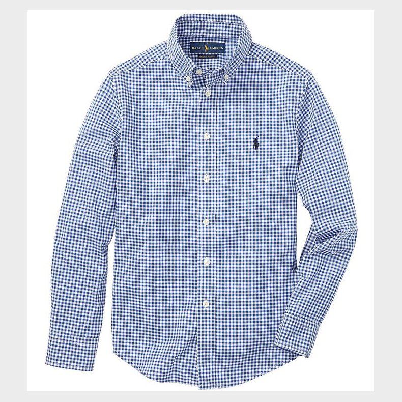 Polo Ralph Lauren Skjorte - Core Replen - Bl�/Hvidternet