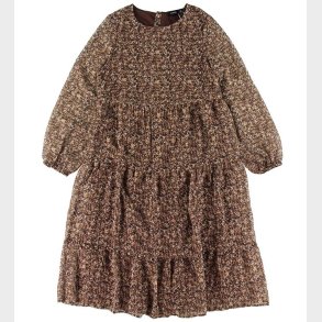 LMTD Kjole - NlfJinet - Chestnut m. Blomster