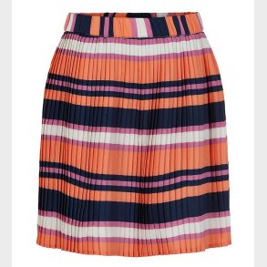 The New Nederdel - Tess - Orange/Rosa Striber