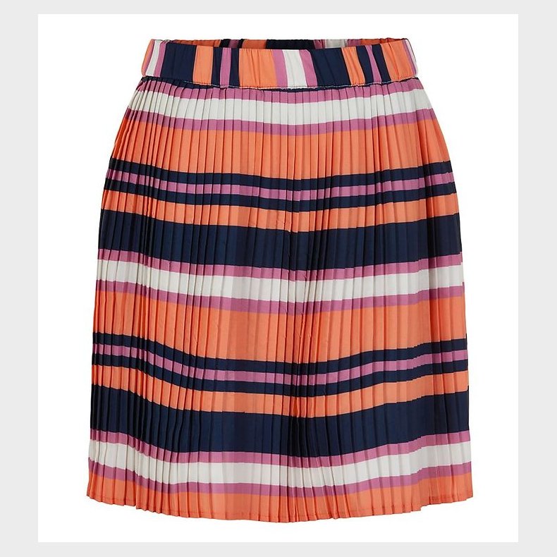 The New Nederdel - Tess - Orange/Rosa Striber