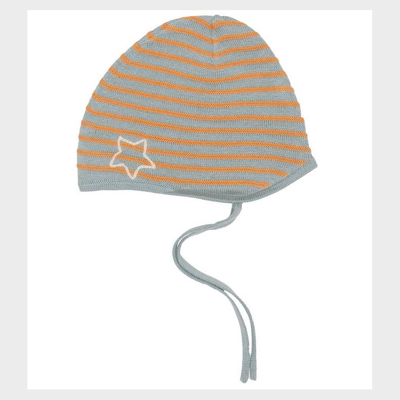 Mini A Ture Babyhjelm - Strik - Urs - Slate Blue