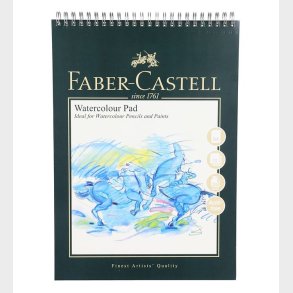 Faber-Castell Maleblok - Akvarel - 10 ark - A4