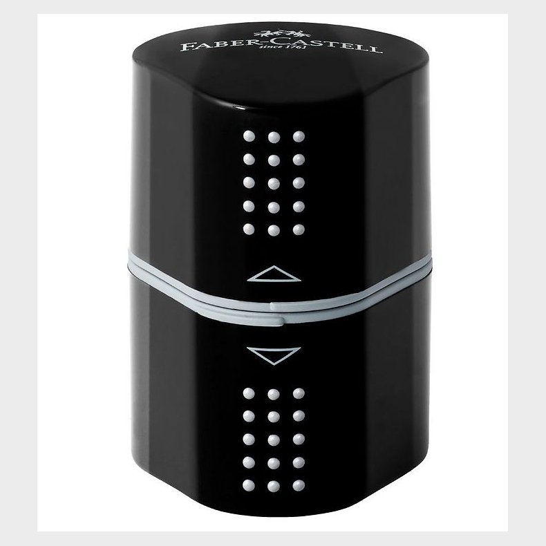 Faber-Castell Blyantspidser - Grip Trio - Sort