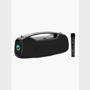 N-GEAR NRG500 Bluetooth-h�jttaler med Tr�dl�s Mikrofon