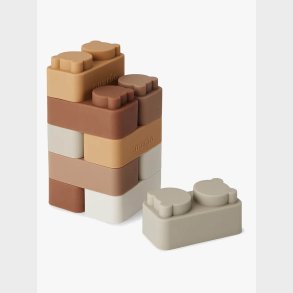 nuuroo Byggeklodser Silikone 10-pak, Brown