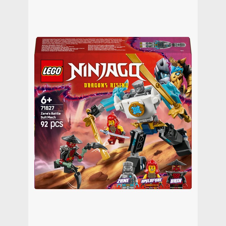 LEGO Ninjago 71827 Zanes kampdragt-mech