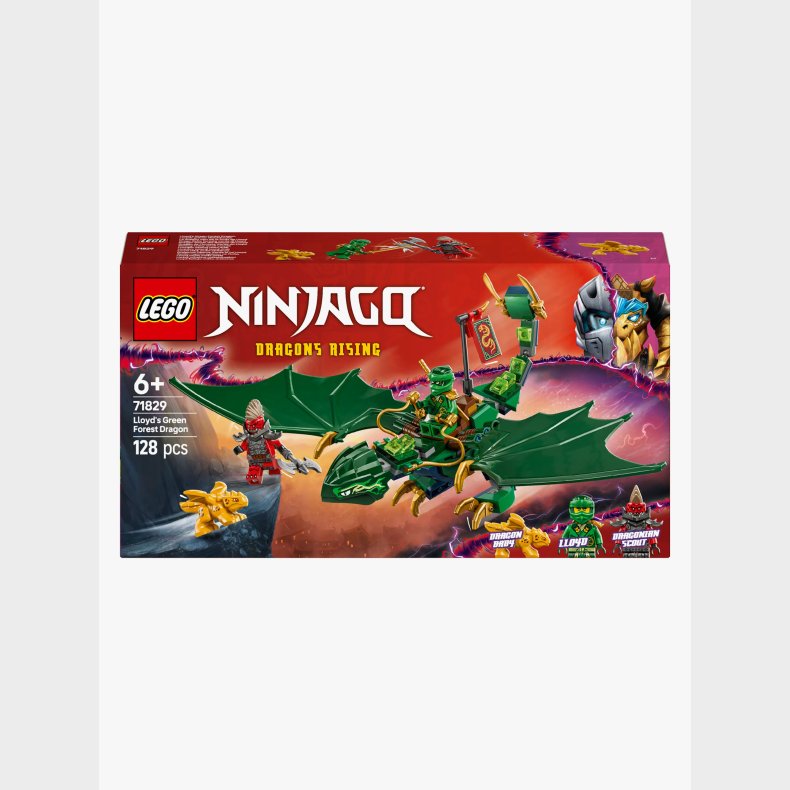 LEGO Ninjago 71829 Lloyds gr�nne skovdrage