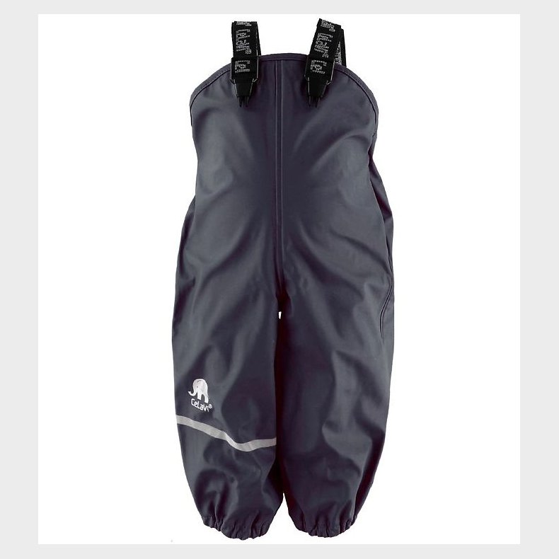 CeLaVi Regnbukser m. Seler - PU - Marinebl