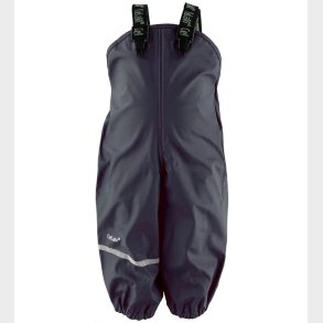 CeLaVi Regnbukser m. Seler - PU - Navy