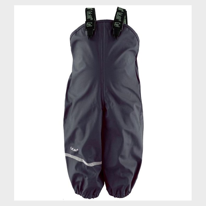 CeLaVi Regnbukser m. Seler - PU - Navy