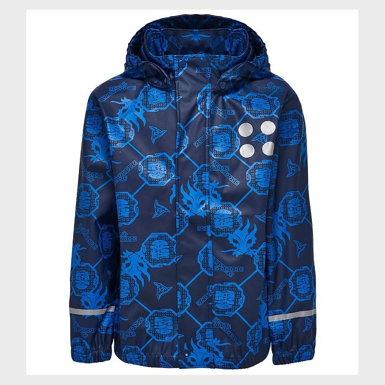 LEGO® Ninjago Regnjakke - Navy m. Print