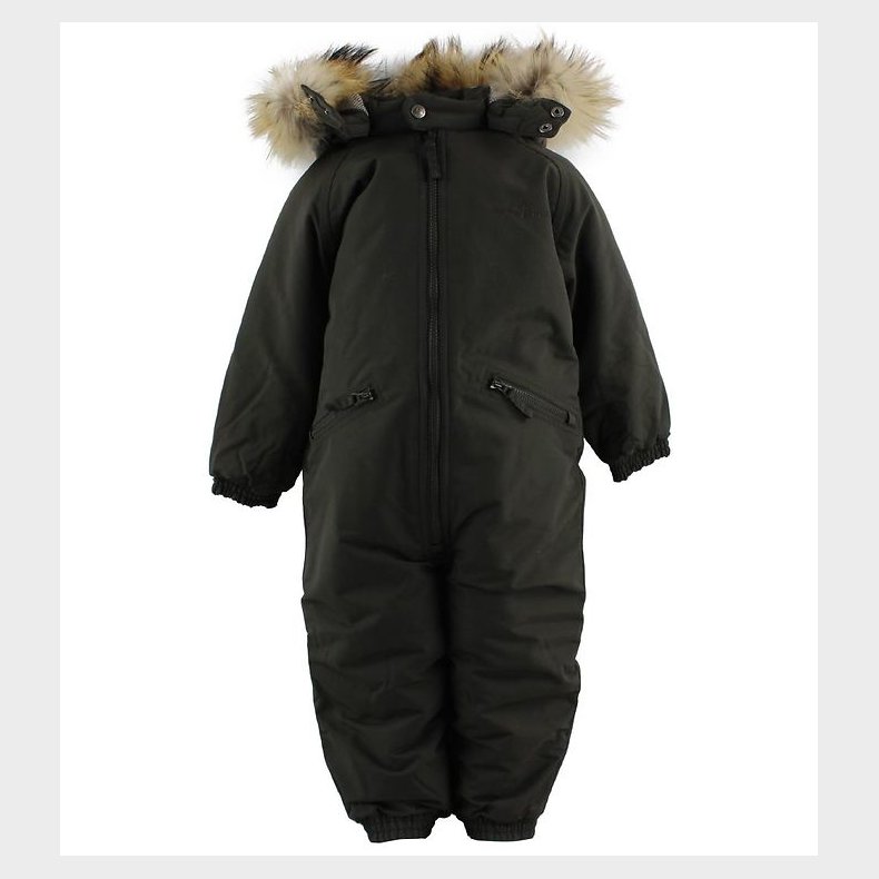 Ver de Terre Flyverdragt m. Pels - Mrkebrun