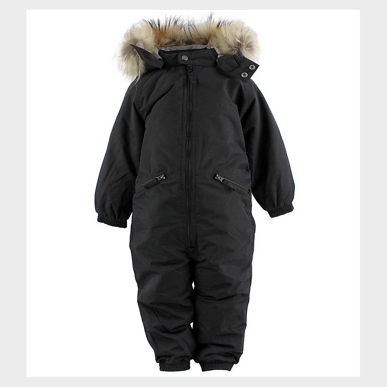 Ver de Terre Flyverdragt m. Pels - Sort