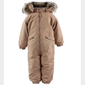 Ver de Terre Flyverdragt m. Pels - Lys Rosa