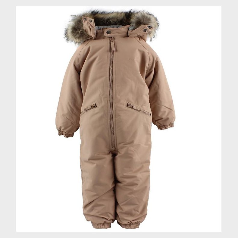 Ver de Terre Flyverdragt m. Pels - Lys Rosa