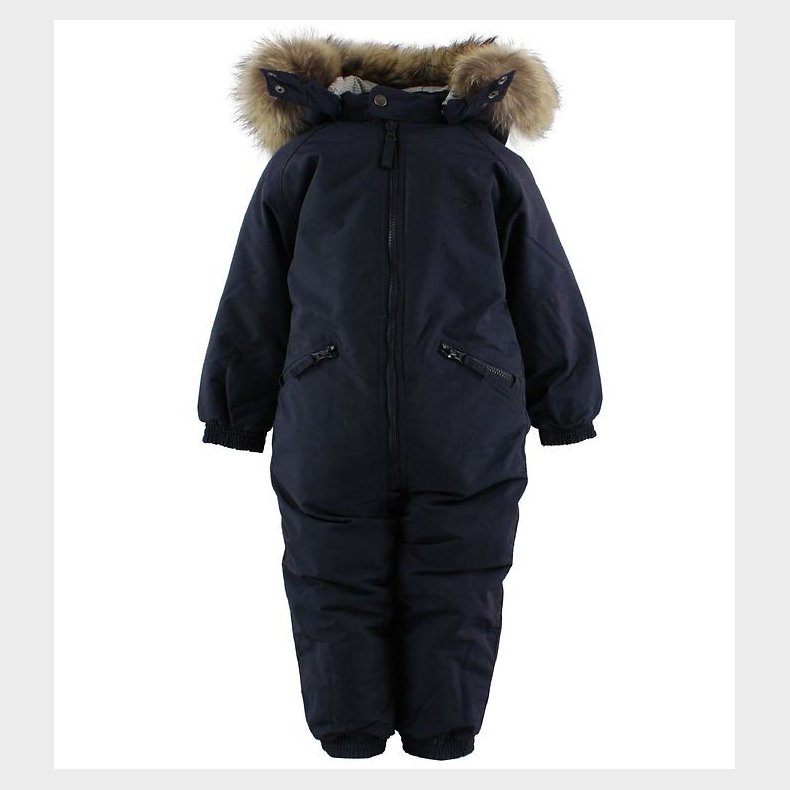 Ver de Terre Flyverdragt m. Pels - Navy