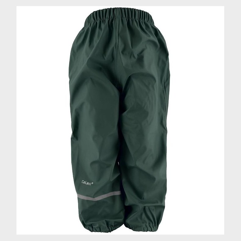 CeLaVi Regnbukser - PU - Mrkegrn