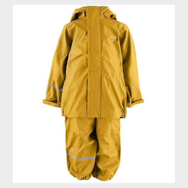 CeLaVi Regntj m. Seler - PU - Gul