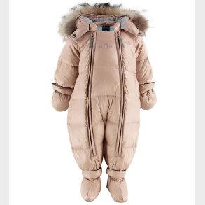 Ver de Terre Flyverdragt m. Pels - Dun - Mahogany Rose