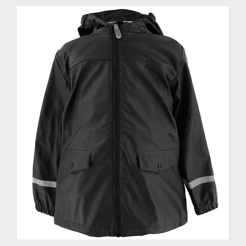 Color Kids Regnjakke - Eldon - PU - Sort