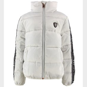 EA7 Dynejakke - Nimbus Cloud m. Logostribe