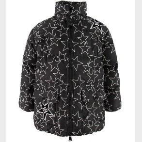 Dolce & Gabbana Dunjakke - Sort m. Stjerner