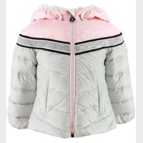 Moncler Dunjakke - Marik - Gr/Rosa