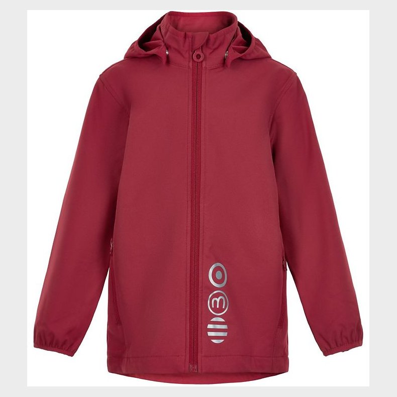 Minymo Softshelljakke - Deep Claret