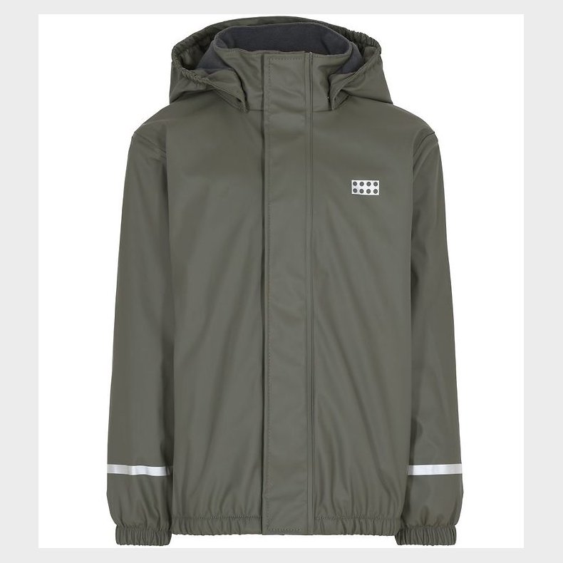 LEGO® Wear Regnjakke m. Fleece - LWJipe - Gr�n