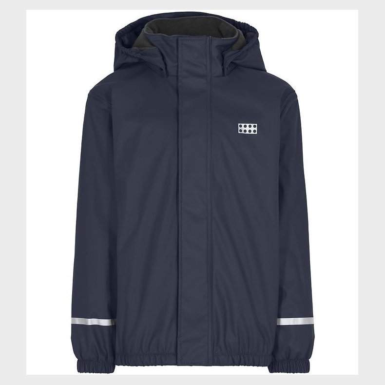 LEGO® Wear Regnjakke m. Fleece - LWJipe - Navy