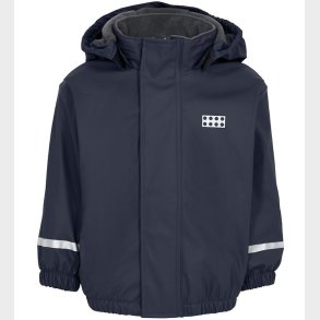 LEGO® Wear Regnjakke m. Fleece - LWJunin - Navy