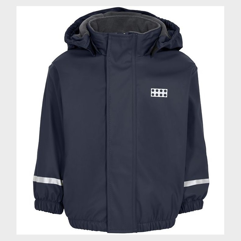 LEGO® Wear Regnjakke m. Fleece - LWJunin - Navy