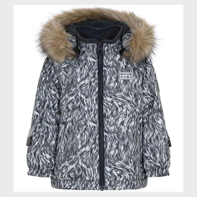 LEGO® Wear Vinterjakke - LWJenni - Gr/Hvid