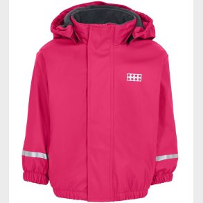 LEGO® Wear Regnjakke m. Fleece - LWJunin - Pink