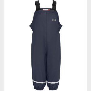 LEGO® Wear Regnbukser m. Fleece/Seler - PU - LWPuelo - Navy