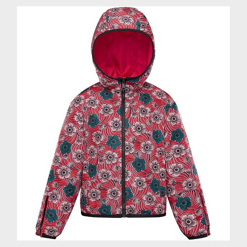 Moncler Jakke - Breanna - Rd m. Blomster