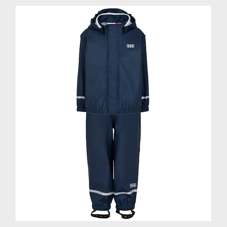LEGO® Wear Regntj m. Seler - PU - LWJivan - Dark Navy