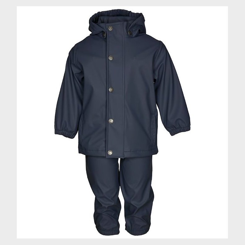 En Fant Regntj m. Seler - PU - Blue Night