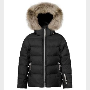 Ver de Terre Dunjakke m. Pels - Sort