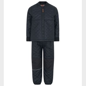 CeLaVi Termot�j m. Fleece - Coated - Dark Navy