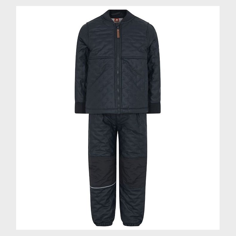 CeLaVi Termot�j m. Fleece - Coated - Dark Navy