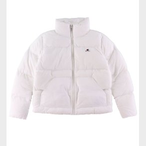 Champion Fashion Dynejakke - Hvid m. Logo