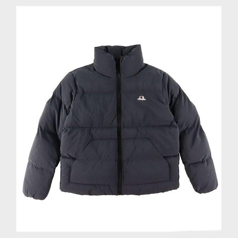 Champion Fashion Dynejakke - Sort m. Logo