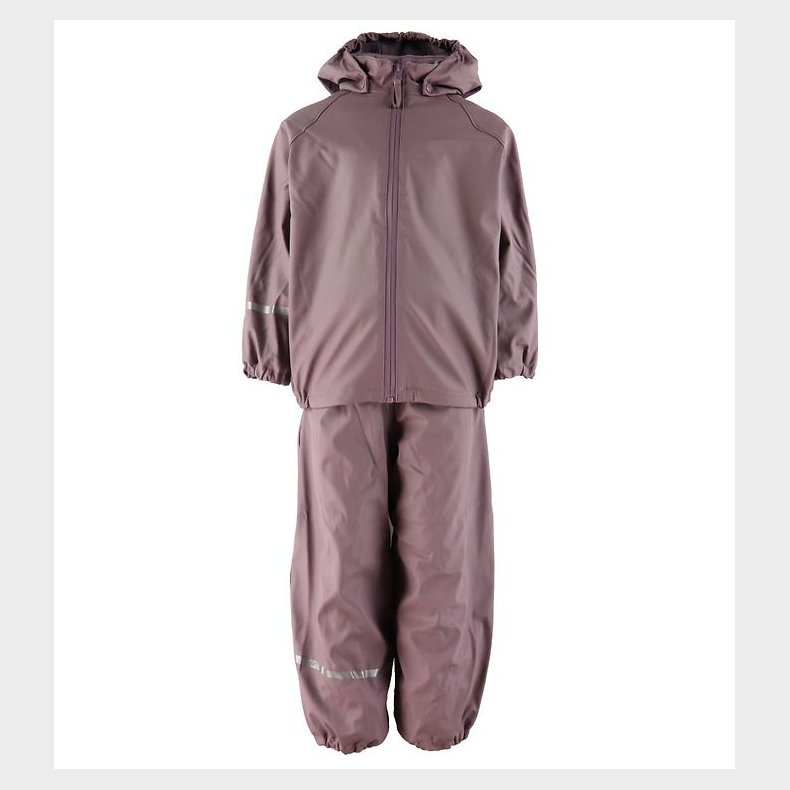 CeLaVi Regnt�j m. Seler/Fleece - Recycle PU - Moonscape